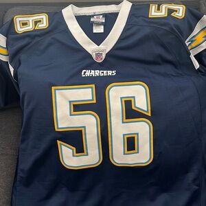 Chargers XL merriman jersey